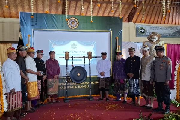 Ketua DPRD Bangli Resmi Buka Loka Sabha VI PBMM se-Bali, Tekankan Persatuan dan Nilai Tri Hita Karana